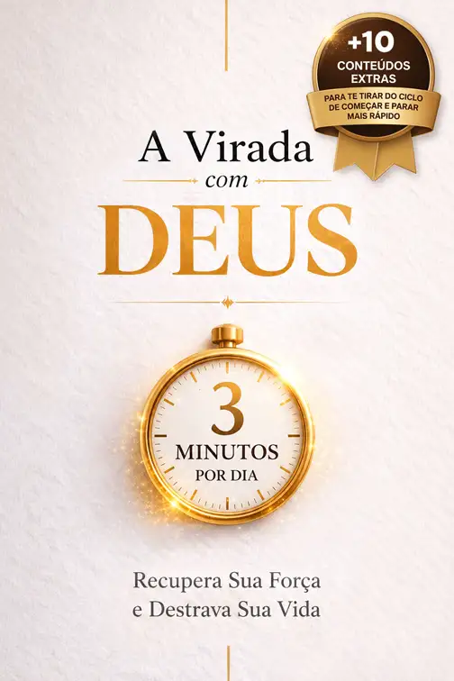 A Virada com Deus e materiais da coleção